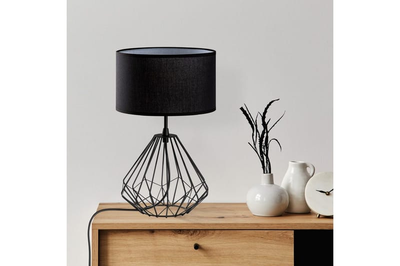 Bordlampe Almasi Svart - Svart - Belysning - Innendørsbelysning & Lamper - Nattlampe - Nattlampe bord