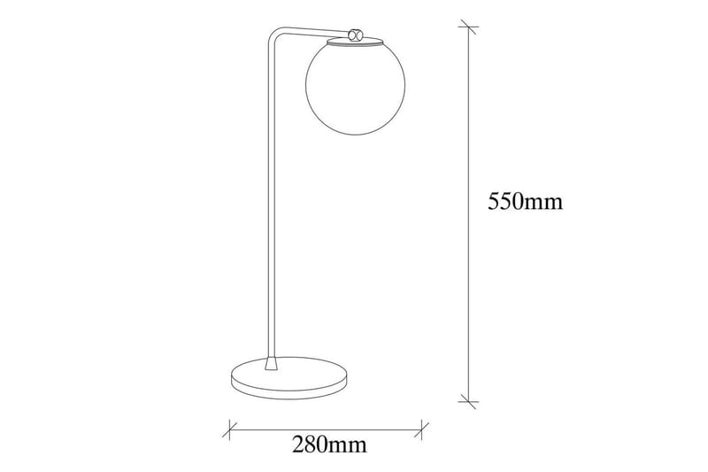 Bordlampe Bhika Kobber - Kobber - Belysning - Innendørsbelysning & Lamper - Nattlampe - Nattlampe bord