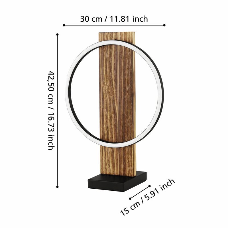 Bordlampe Boyal - 15 cm - Belysning - Innendørsbelysning & Lamper - Nattlampe - Nattlampe bord