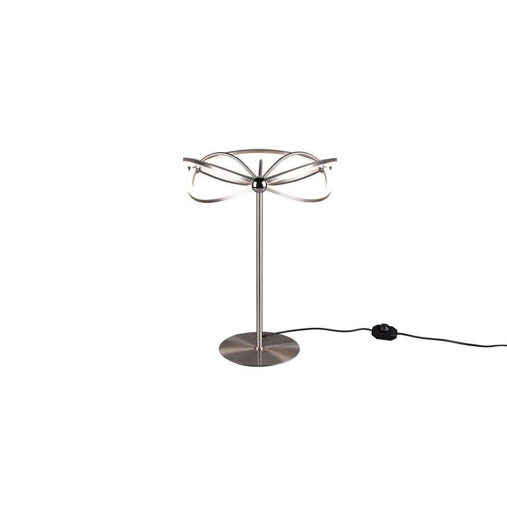 Bordlampe Charivari - Børstet stål