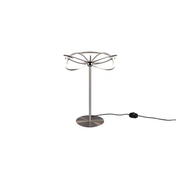 Bordlampe Charivari - Børstet stål - Belysning - Innendørsbelysning & Lamper - Nattlampe - Nattlampe bord
