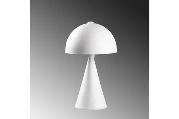 Bordlampe Chichela Hvit - Hvit - Belysning - Innendørsbelysning & Lamper - Nattlampe - Nattlampe bord