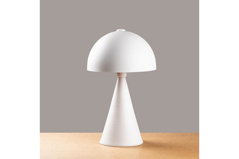 Bordlampe Chichela Hvit - Hvit - Belysning - Innendørsbelysning & Lamper - Nattlampe - Nattlampe bord