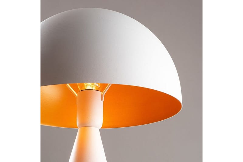 Bordlampe Chichela Hvit - Hvit - Belysning - Innendørsbelysning & Lamper - Nattlampe - Nattlampe bord