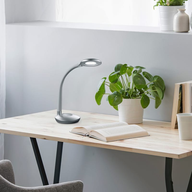 Bordlampe Cobra - Grå - Belysning - Innendørsbelysning & Lamper - Nattlampe - Nattlampe bord