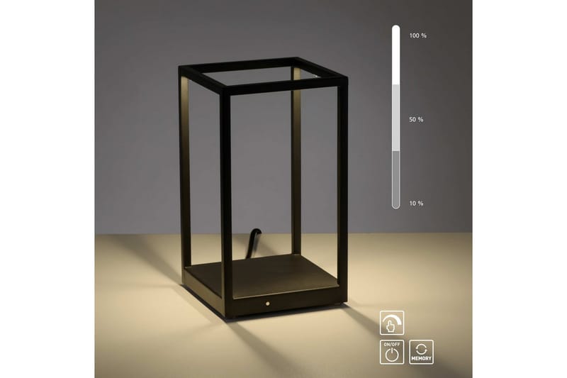 Bordlampe Contura - 15x27x15 cm - Belysning - Innendørsbelysning & Lamper - Nattlampe - Nattlampe bord