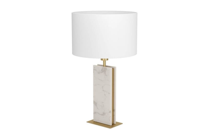 Bordlampe Eglo Belesar Messing/Hvit - Messing/Hvit - Belysning - Innendørsbelysning & Lamper - Nattlampe - Nattlampe bord