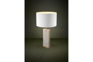 Bordlampe Eglo Belesar Messing/Hvit - Messing/Hvit - Belysning - Innendørsbelysning & Lamper - Nattlampe - Nattlampe bord