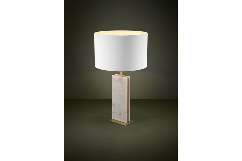 Bordlampe Eglo Belesar Messing/Hvit - Messing/Hvit - Belysning - Innendørsbelysning & Lamper - Nattlampe - Nattlampe bord