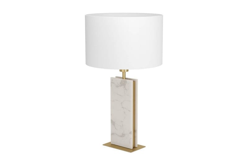 Bordlampe Eglo Belesar Messing/Hvit - Messing/Hvit - Belysning - Innendørsbelysning & Lamper - Nattlampe - Nattlampe bord