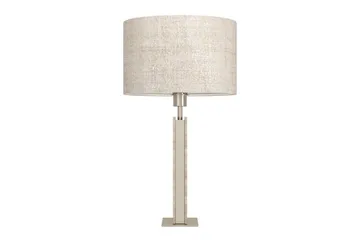 Bordlampe Eglo Belesar Nikkel/Natur - Nikkel/Natur - Belysning - Innendørsbelysning & Lamper - Nattlampe - Nattlampe bord