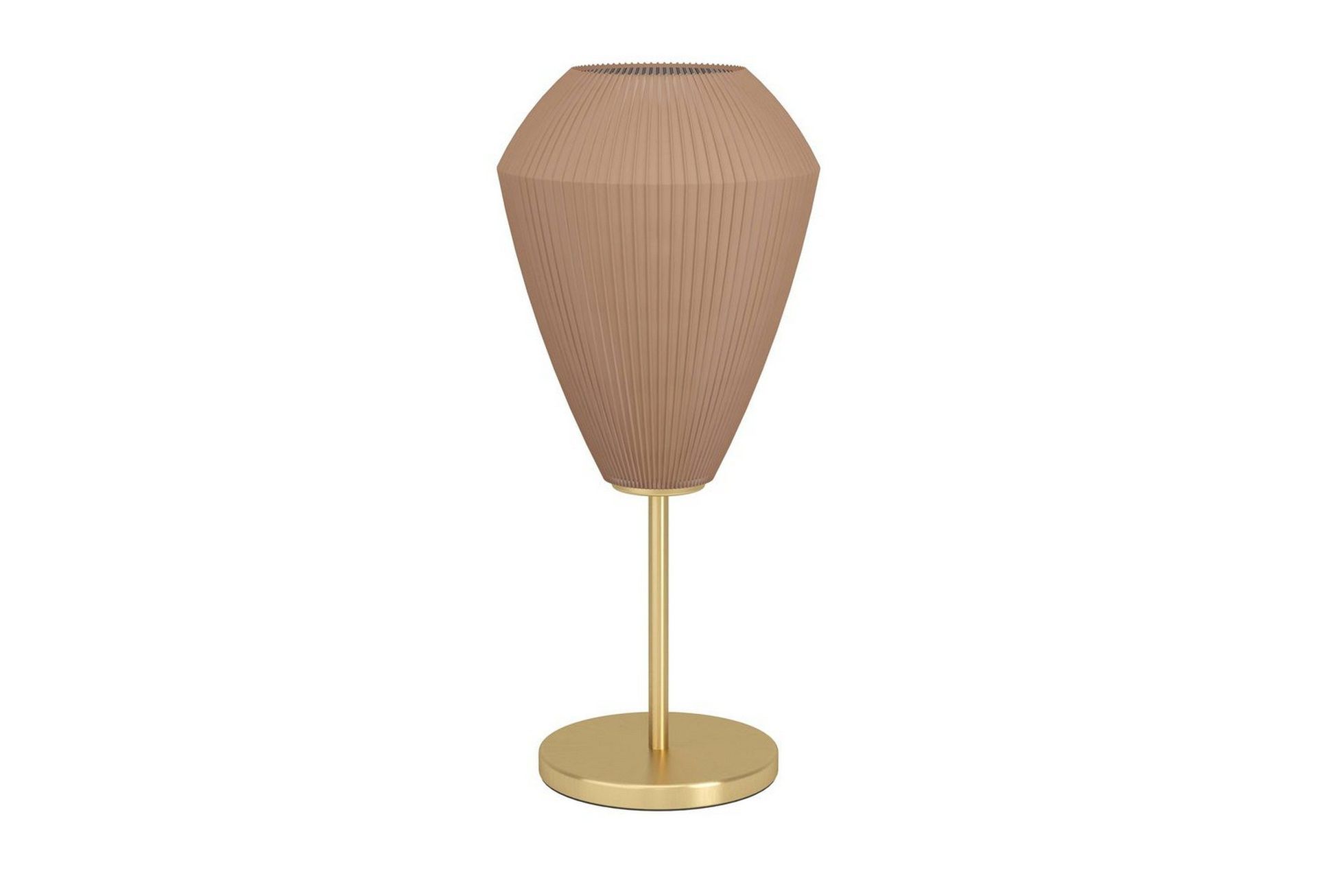 Bordlampe Eglo Caprarola - Messing/Beige