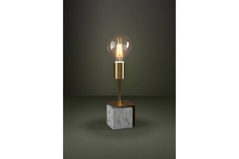 Bordlampe Eglo Carmita Hvit/Grå - Hvit/Grå - Belysning - Innendørsbelysning & Lamper - Nattlampe - Nattlampe bord