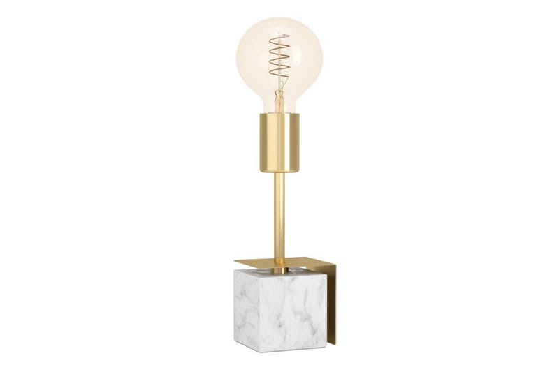 Bordlampe Eglo Carmita Hvit/Grå - Hvit/Grå - Belysning - Innendørsbelysning & Lamper - Nattlampe - Nattlampe bord