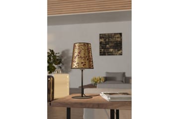 Bordlampe Eglo Castuera Gull med Roseblad - Belysning - Innendørsbelysning & Lamper - Nattlampe - Nattlampe bord