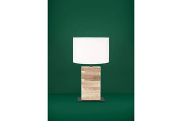 Bordlampe Eglo Contessore Rett Vit/tre - Belysning - Innendørsbelysning & Lamper - Nattlampe - Nattlampe bord
