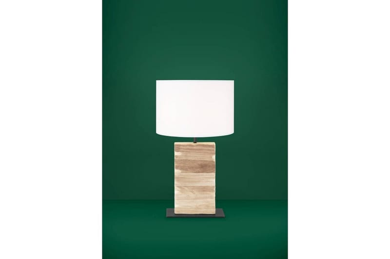 Bordlampe Eglo Contessore Rett Vit/tre - Belysning - Innendørsbelysning & Lamper - Nattlampe - Nattlampe bord
