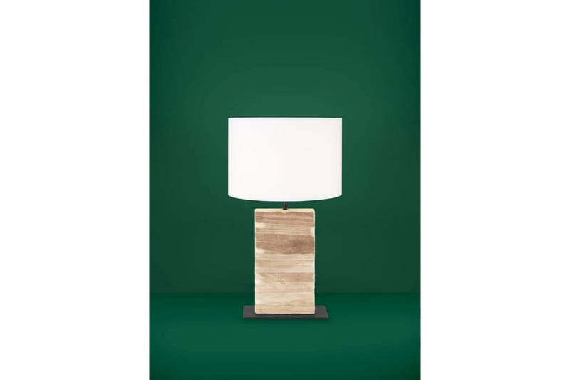Bordlampe Eglo Contessore Rett Vit/tre - Belysning - Innendørsbelysning & Lamper - Nattlampe - Nattlampe bord