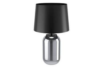 Bordlampe Eglo Cuite Svart/Stål - Svart/Stål - Belysning - Innendørsbelysning & Lamper - Nattlampe - Nattlampe bord