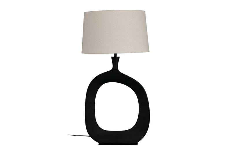 Bordlampe Eglo Diezma Svart/Natur 88 cm - 88 cm - Belysning - Innendørsbelysning & Lamper - Nattlampe - Nattlampe bord