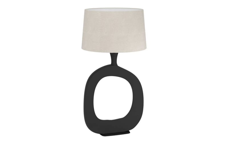 Bordlampe Eglo Diezma Svart/Natur 88 cm - 88 cm - Belysning - Innendørsbelysning & Lamper - Nattlampe - Nattlampe bord