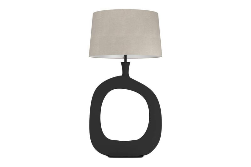 Bordlampe Eglo Diezma Svart/Natur 88 cm - 88 cm - Belysning - Innendørsbelysning & Lamper - Nattlampe - Nattlampe bord