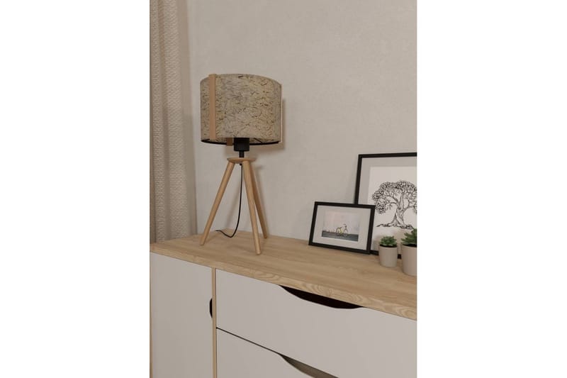 Bordlampe Eglo Hontongas Brun - Belysning - Innendørsbelysning & Lamper - Nattlampe - Nattlampe bord