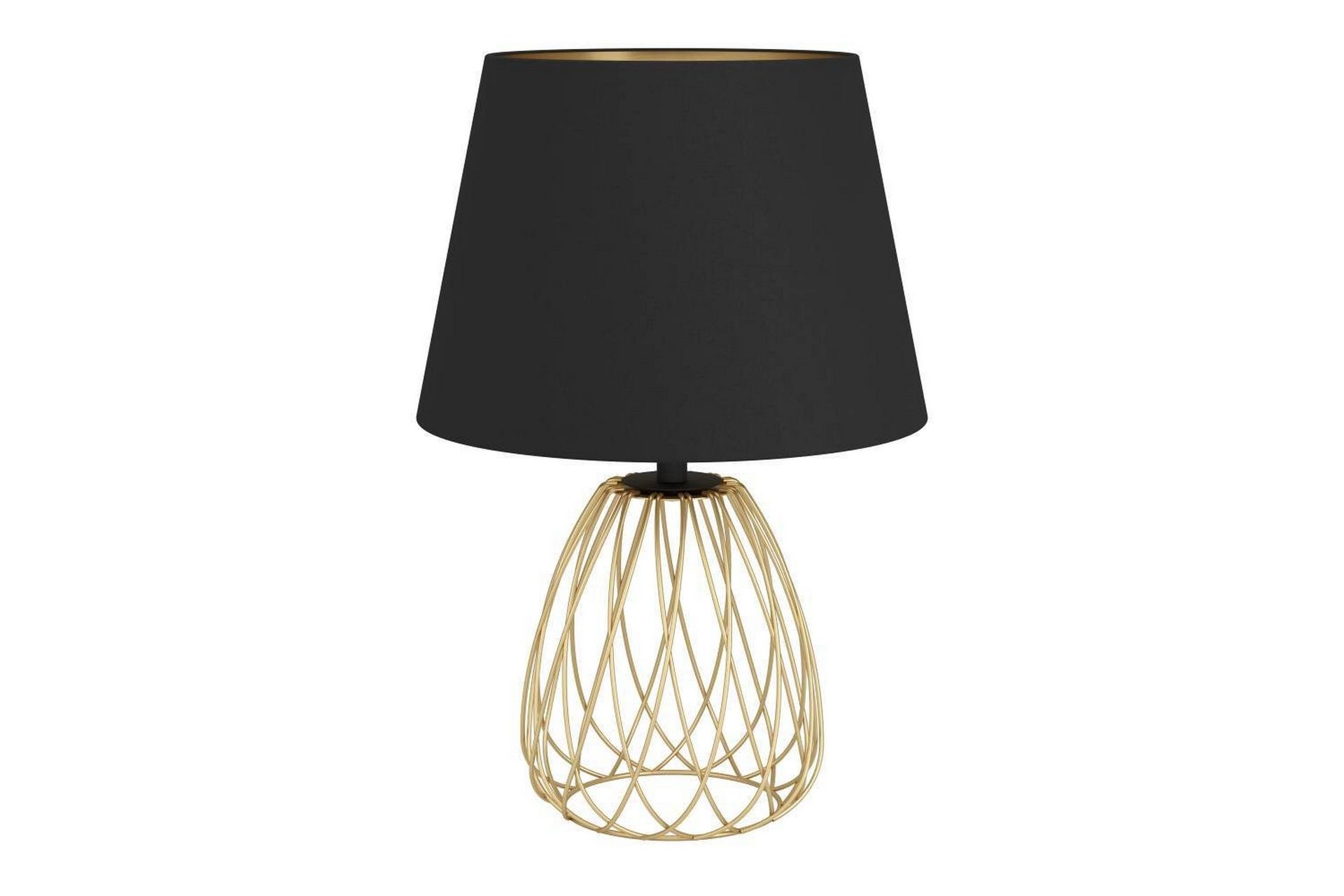 Bordlampe Eglo Jazminia Messing/Klar - Belysning - Innendørsbelysning & Lamper - Nattlampe - Nattlampe bord