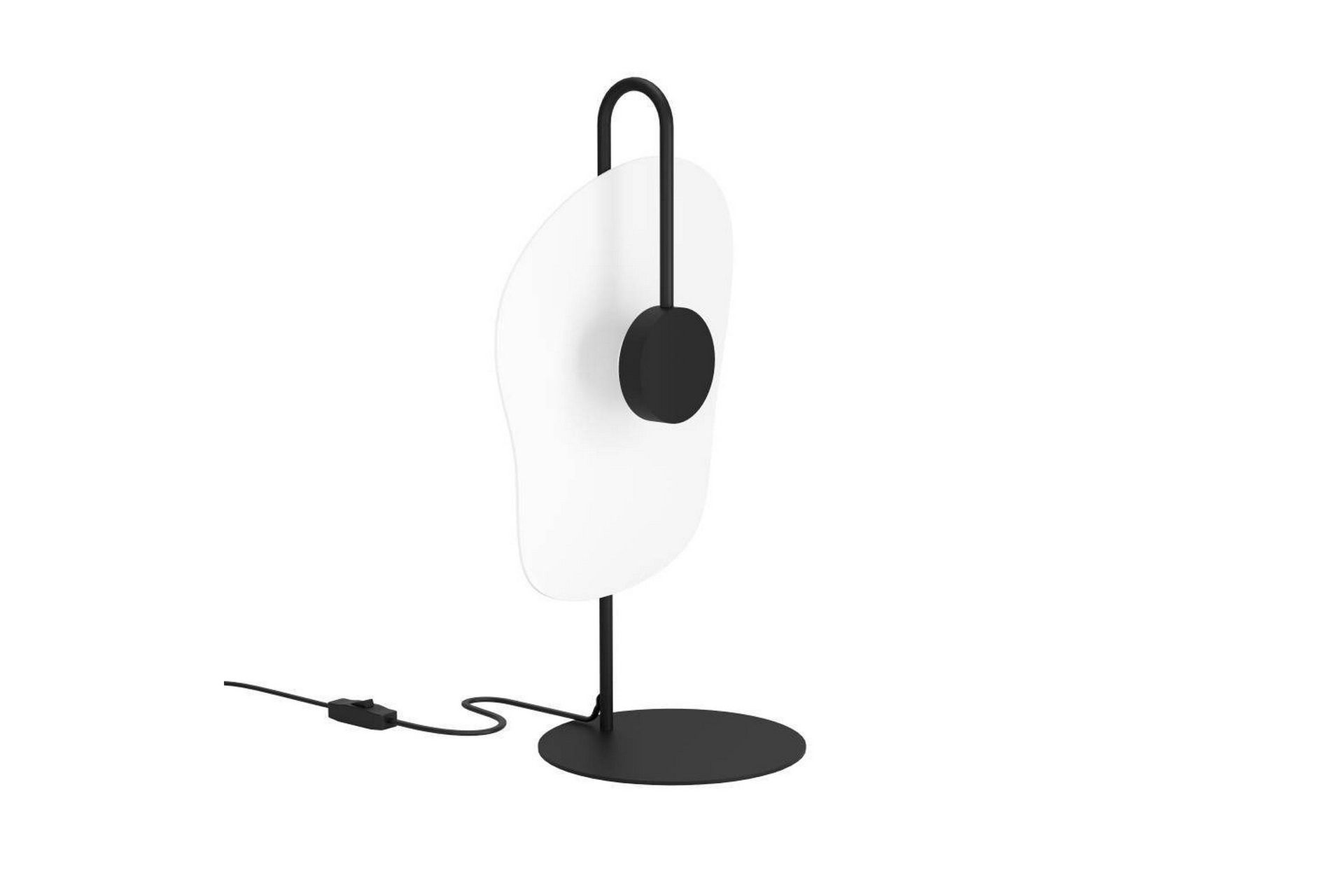 Bordlampe Eglo Larderia Svart/Hvit -