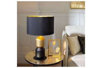 Bordlampe Eglo Laurignano Svart/Gull - Belysning - Innendørsbelysning & Lamper - Nattlampe - Nattlampe bord