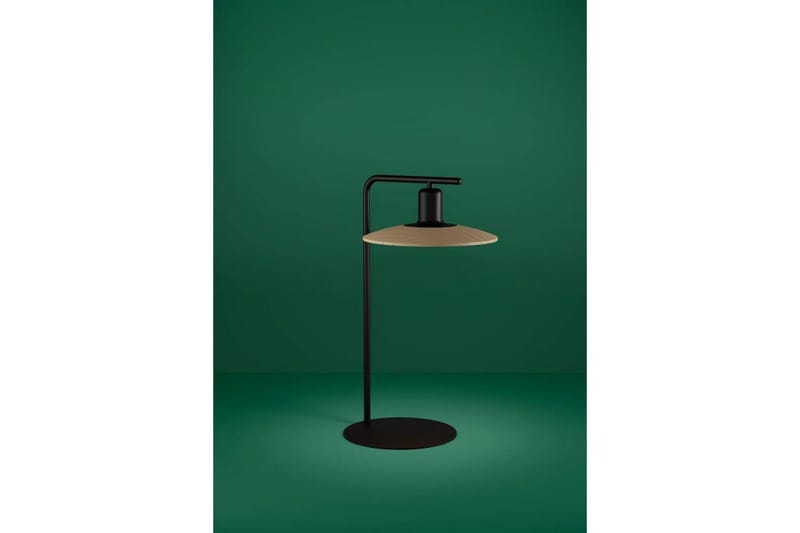 Bordlampe Eglo Mayazes svart/tre - Belysning - Innendørsbelysning & Lamper - Nattlampe - Nattlampe bord