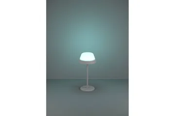 Bordlampe Eglo Meggiano Grå/Hvit - Grå/Hvit - Belysning - Innendørsbelysning & Lamper - Nattlampe - Nattlampe bord