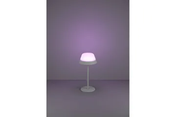 Bordlampe Eglo Meggiano Grå/Hvit - Grå/Hvit - Belysning - Innendørsbelysning & Lamper - Nattlampe - Nattlampe bord