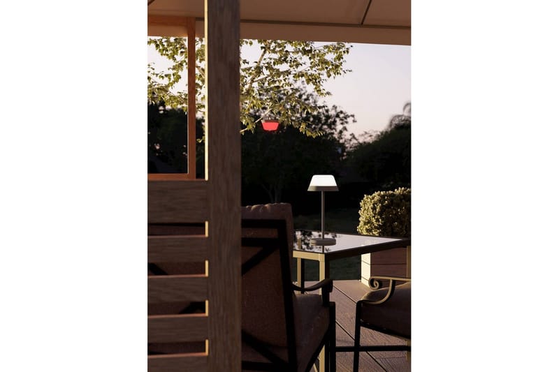 Bordlampe Eglo Meggiano Grå/Hvit - Grå/Hvit - Belysning - Innendørsbelysning & Lamper - Nattlampe - Nattlampe bord