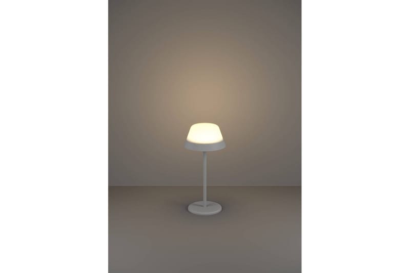 Bordlampe Eglo Meggiano Grå/Hvit - Grå/Hvit - Belysning - Innendørsbelysning & Lamper - Nattlampe - Nattlampe bord