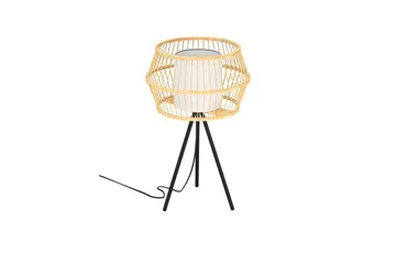 Bordlampe Eglo Monterroso Natur - Belysning - Innendørsbelysning & Lamper - Nattlampe - Nattlampe bord