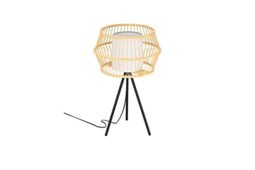Bordlampe Eglo Monterroso Natur - Belysning - Innendørsbelysning & Lamper - Nattlampe - Nattlampe bord
