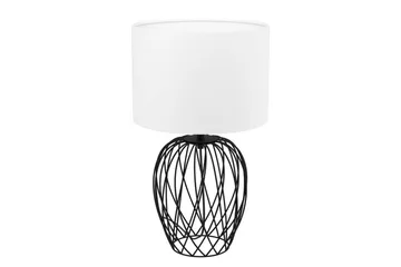 Bordlampe Eglo Nimlet Svart Hvit - Svart/Hvit - Belysning - Innendørsbelysning & Lamper - Nattlampe - Nattlampe bord