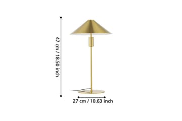 Bordlampe Eglo Paraguay Messing - Belysning - Innendørsbelysning & Lamper - Nattlampe - Nattlampe bord