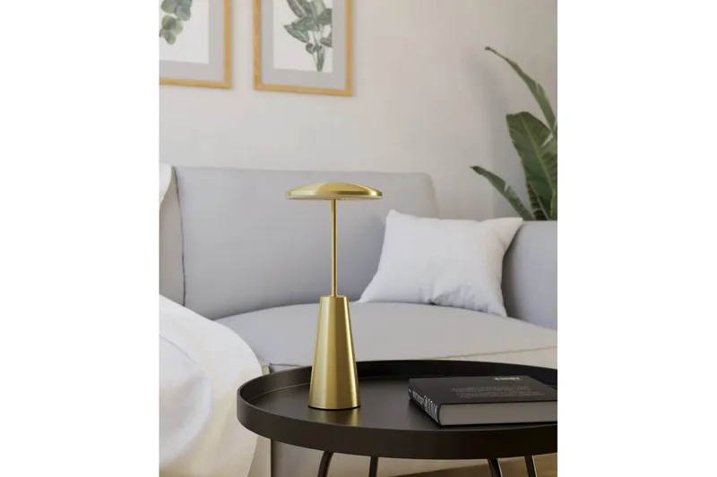 Bordlampe Eglo Piccola med touch børstet messing - Messing - Belysning - Innendørsbelysning & Lamper - Nattlampe - Nattlampe bord