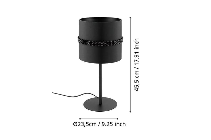 Bordlampe Eglo Paraguaio Svart - Belysning - Innendørsbelysning & Lamper - Nattlampe - Nattlampe bord