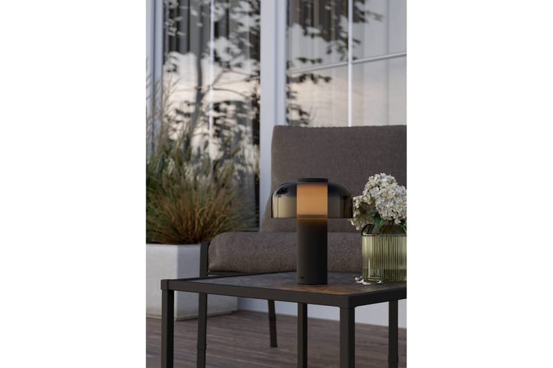 Bordlampe Eglo Ponente med Touch Svart/Svart-Transparent - Svart - Belysning - Innendørsbelysning & Lamper - Nattlampe - Nattlampe bord