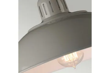 Bordlampe Elstead Lighting Franklin Presenning Grå - Presenning Grå - Belysning - Innendørsbelysning & Lamper - Nattlampe - Nattlampe bord
