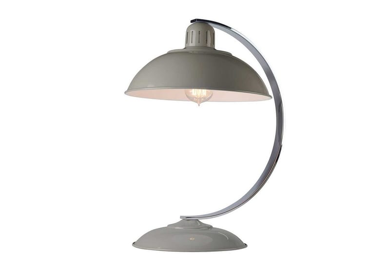 Bordlampe Elstead Lighting Franklin Presenning Grå - Presenning Grå - Belysning - Innendørsbelysning & Lamper - Nattlampe - Nattlampe bord