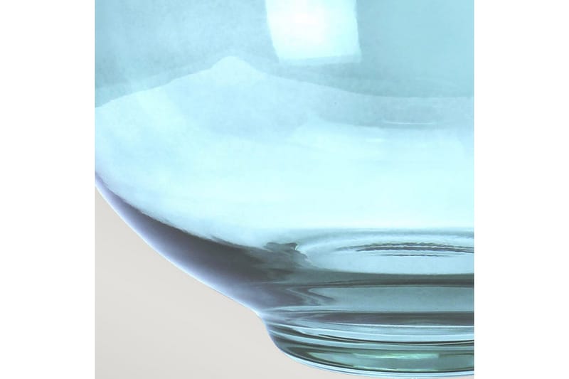 Bordlampe Elstead Lighting Kara Polert nikkel - Blått glass - Polert nikkel - Blått glass - Belysning - Innendørsbelysning & Lamper - Nattlampe - Nattlampe bord