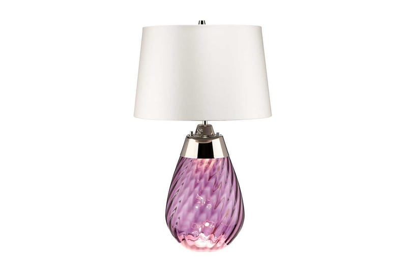 Bordlampe Elstead Lighting Lena Plomme - Plomme - Belysning - Innendørsbelysning & Lamper - Nattlampe - Nattlampe bord