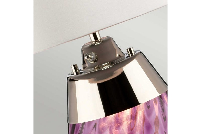 Bordlampe Elstead Lighting Lena Plomme - Plomme - Belysning - Innendørsbelysning & Lamper - Nattlampe - Nattlampe bord