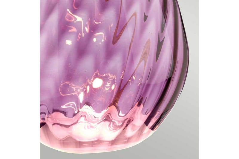 Bordlampe Elstead Lighting Lena Plomme - Plomme - Belysning - Innendørsbelysning & Lamper - Nattlampe - Nattlampe bord