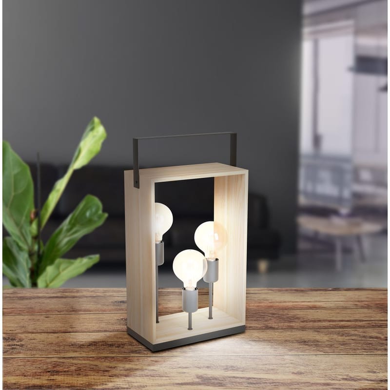 Bordlampe Famborough med 3 lamper - 16 cm - Belysning - Innendørsbelysning & Lamper - Nattlampe - Nattlampe bord
