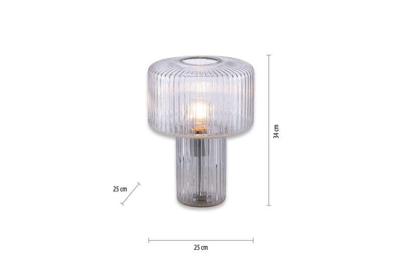 Bordlampe Fungus - Gjennomsiktig - Belysning - Innendørsbelysning & Lamper - Nattlampe - Nattlampe bord